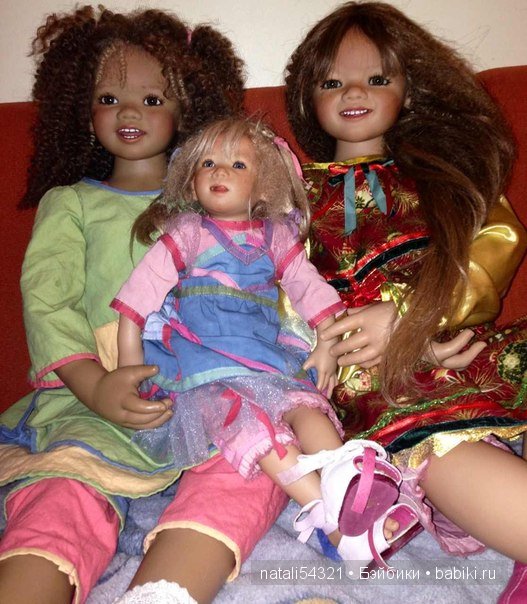 Лизка и Лотта мои любимые куклы от Annette Himstedt