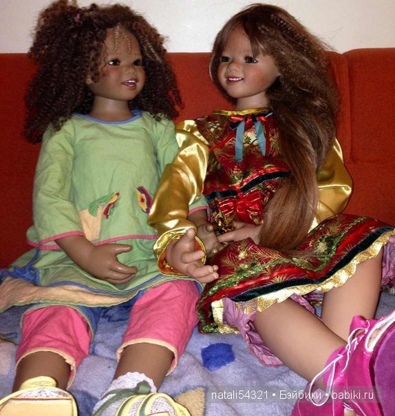 Лизка и Лотта мои любимые куклы от Annette Himstedt (фото 7)