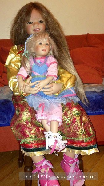 Лизка и Лотта мои любимые куклы от Annette Himstedt