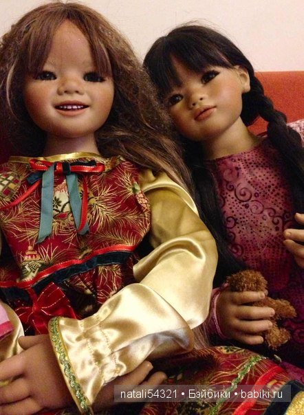 Лизка и Лотта мои любимые куклы от Annette Himstedt (фото 10)