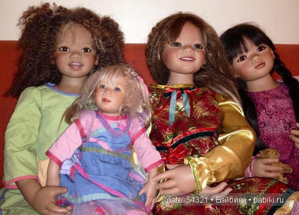 Лизка и Лотта мои любимые куклы от Annette Himstedt (фото 8)