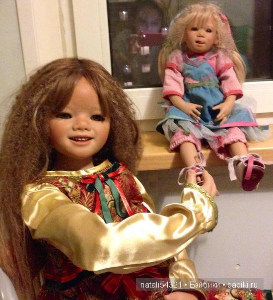 Лизка и Лотта мои любимые куклы от Annette Himstedt (фото 4)