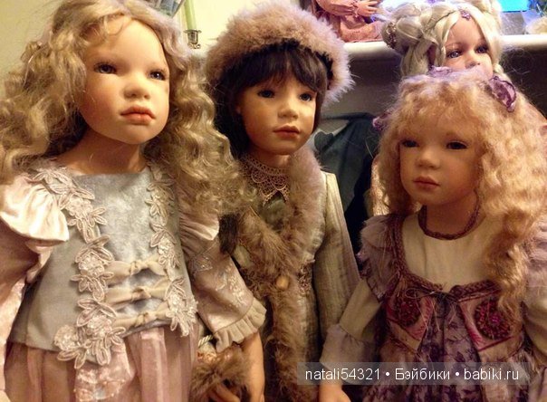 Куклы Софии и Генри Завиружински - Лилиана и Аполония (фото 9)