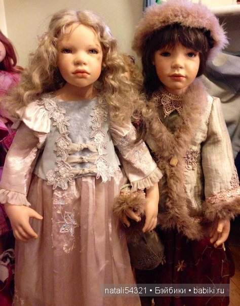 Куклы Софии и Генри Завиружински - Лилиана и Аполония