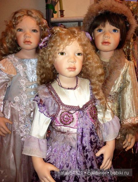 Куклы Софии и Генри Завиружински - Лилиана и Аполония (фото 3)