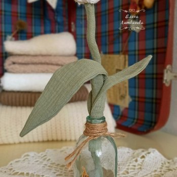 Выкройка тюльпана от Елены Литвиновой