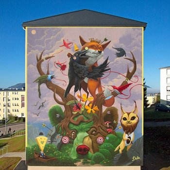 Из Валенсии в Танзанию: Сказочные миры поп-сюрреалиста Dulk (Антонио Сегура Донат)