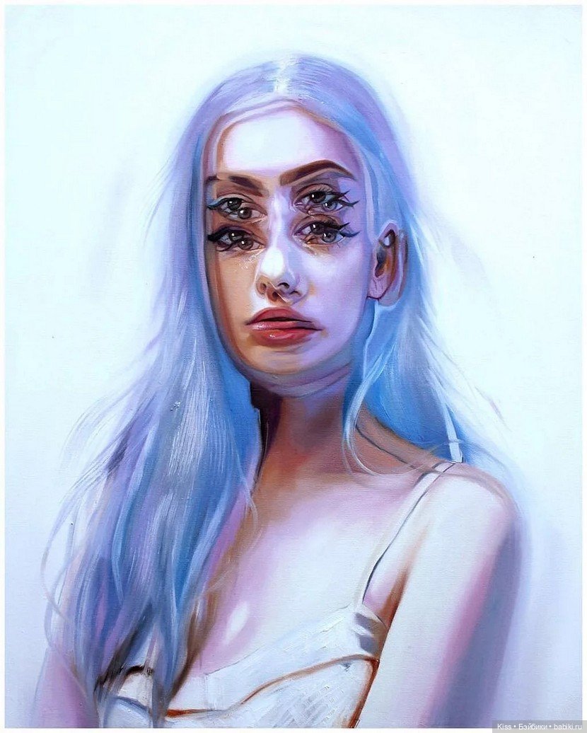 Гипнотический реализм: «Королева двойных глаз» Алекс Гарант. Смотреть осторожно