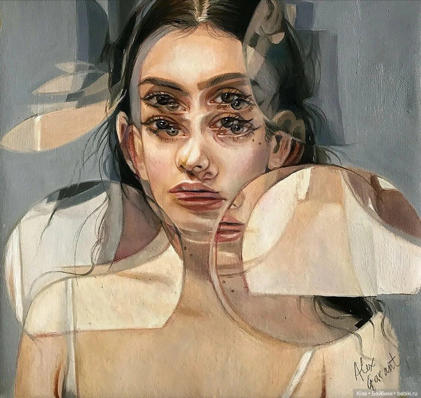 Гипнотический реализм: «Королева двойных глаз» Алекс Гарант. Смотреть осторожно (фото 2)