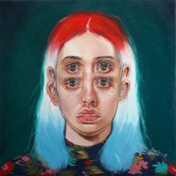 Гипнотический реализм: «Королева двойных глаз» Алекс Гарант. Смотреть осторожно!