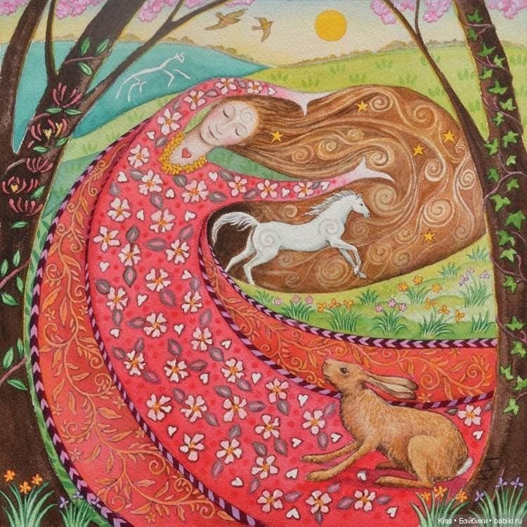 Целительная магия Wendy Andrew: акварельные сны и объятия богинь | Бэйбики Целительная магия Wendy Andrew: акварельные сны и объятия богинь