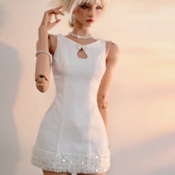 Выкройка элегантного мини-платья