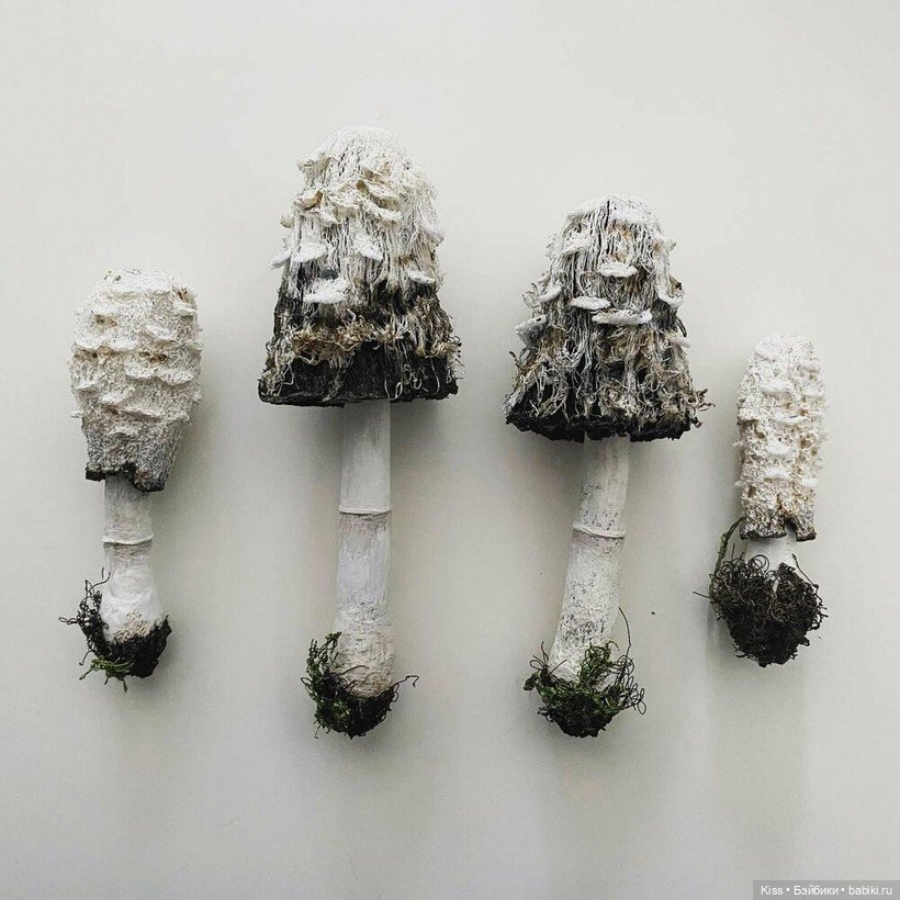 Текстильные грибы Аманды Коббетт (фото 3)