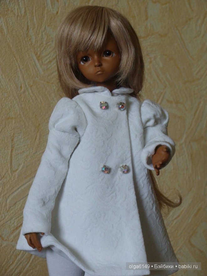 Пальто к весне — Одежда и обувь для кукол своими руками: фото (фото 3)