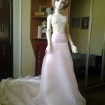 Свадебное платье для куклы своими руками