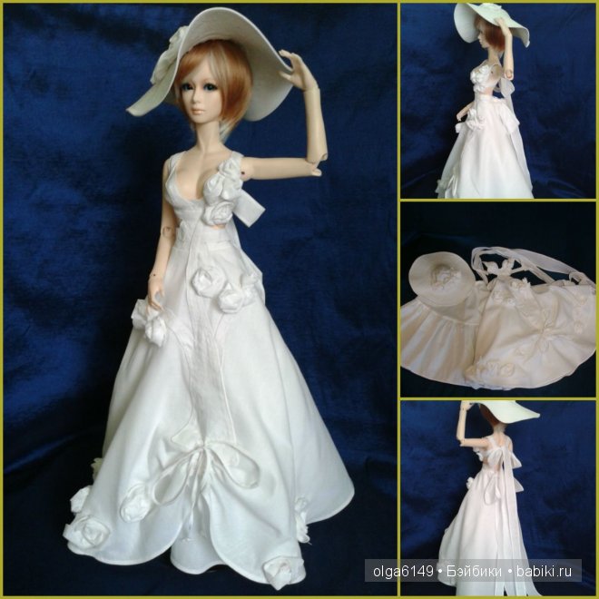 Фейт в белом — Одежда и обувь для кукол BJD (БЖД): 1/3 (фото 4)
