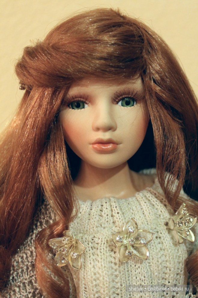 Фригга... Фарфоровая кукла (фото 9)