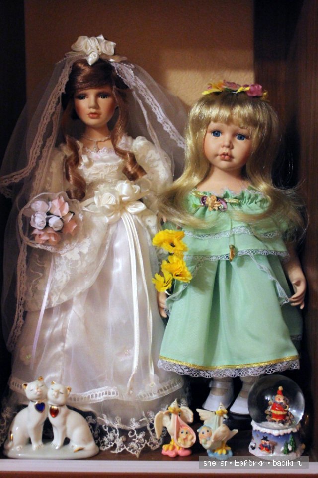 Фригга... Фарфоровая кукла (фото 7)