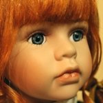 Маленькая Агата. Фарфоровая кукла