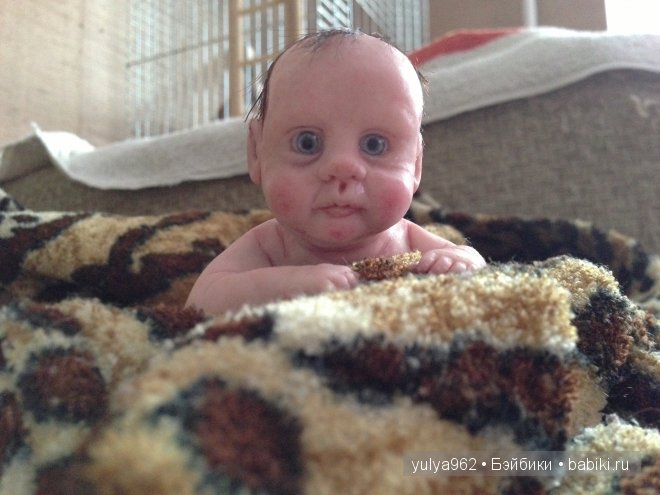 Малышка из пластики — Лепка авторских кукол: полимерная глина (фото 3)