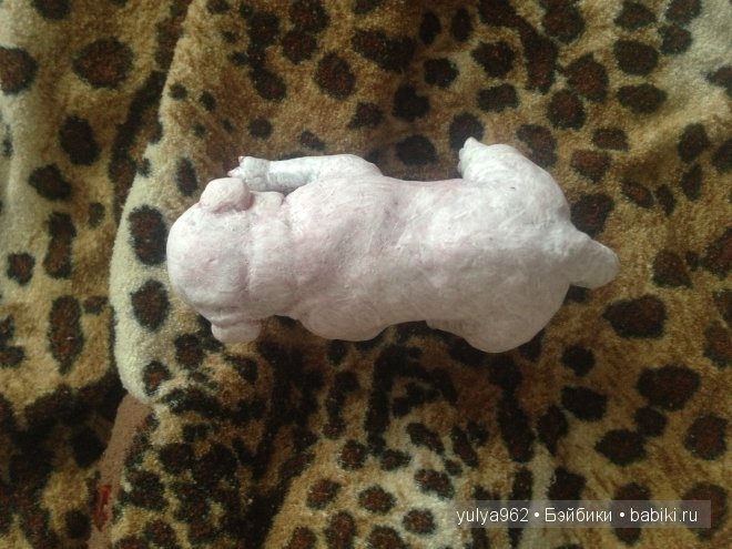 Маленький щенок из пластики Living Doll (фото 8)