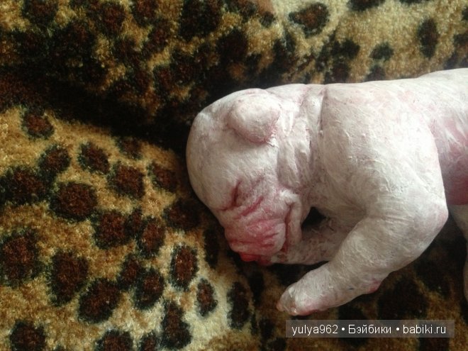 Маленький щенок из пластики Living Doll (фото 5)