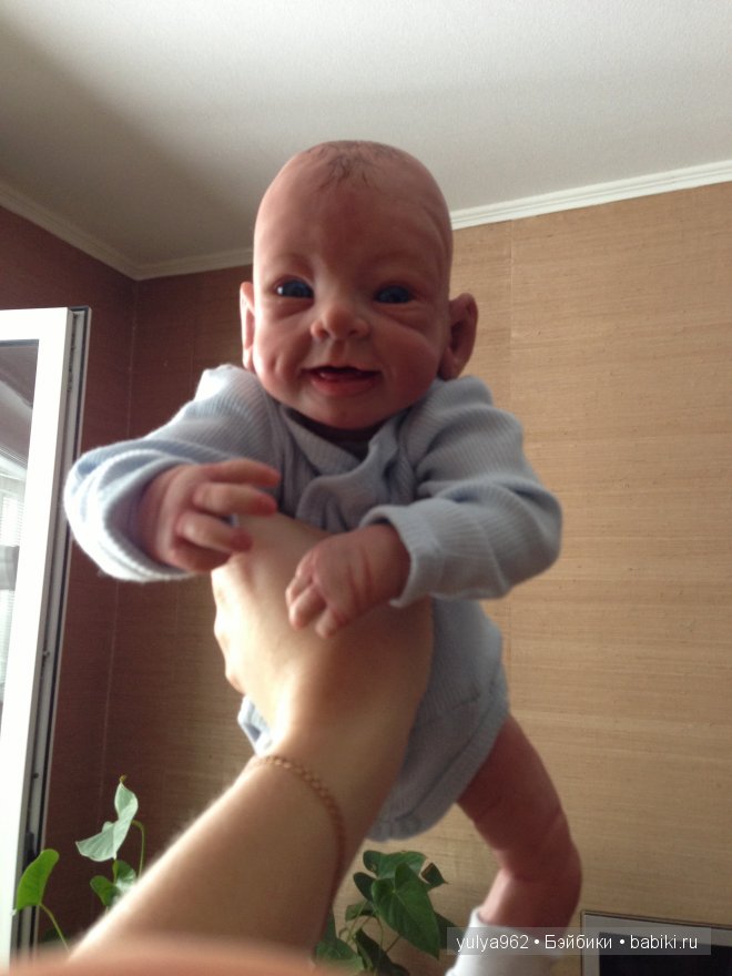 Веселый малыш. Авторская кукла ООАК