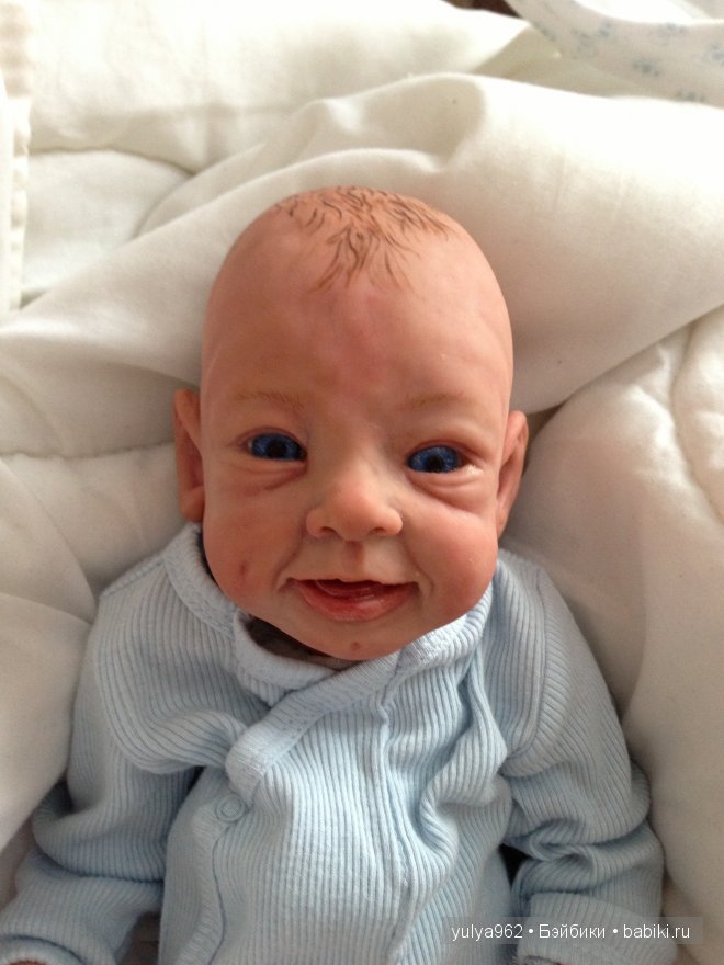 Веселый малыш. Авторская кукла ООАК