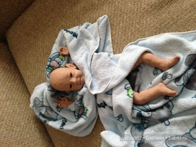 Веселый малыш. Авторская кукла ООАК (фото 3)