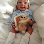 Веселый малыш. Авторская кукла ООАК