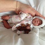 Мы сладко спим. Малышка ООАК