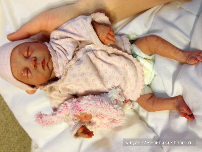 Маленькая Малышка ООАК — Лепка авторских кукол: полимерная глина