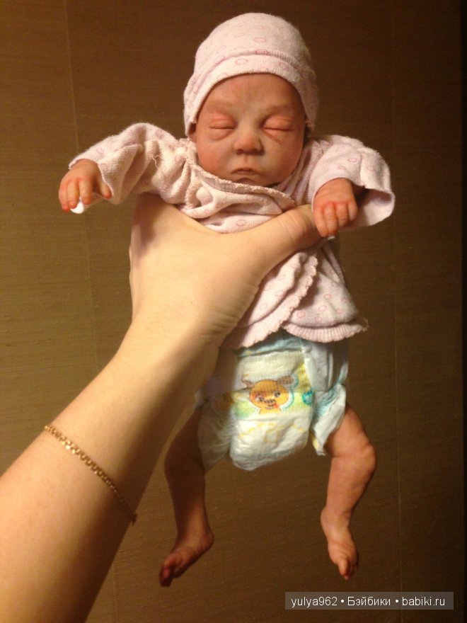 Маленькая Малышка ООАК — Лепка авторских кукол: полимерная глина (фото 3)