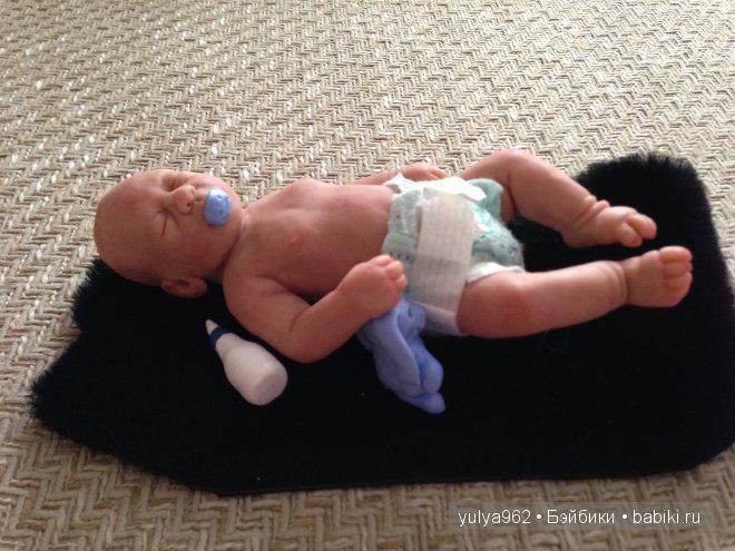 Карапузик ООАК — Лепка авторских кукол: полимерная глина (фото 4)