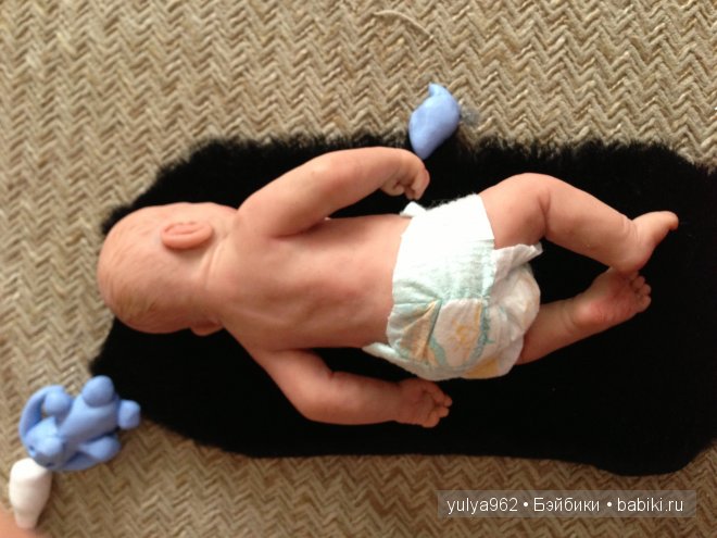 Карапузик ООАК — Лепка авторских кукол: полимерная глина (фото 2)