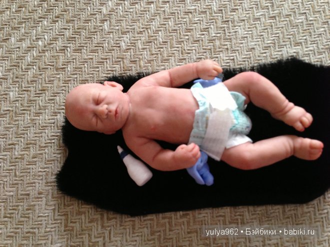 Карапузик ООАК — Лепка авторских кукол: полимерная глина (фото 5)