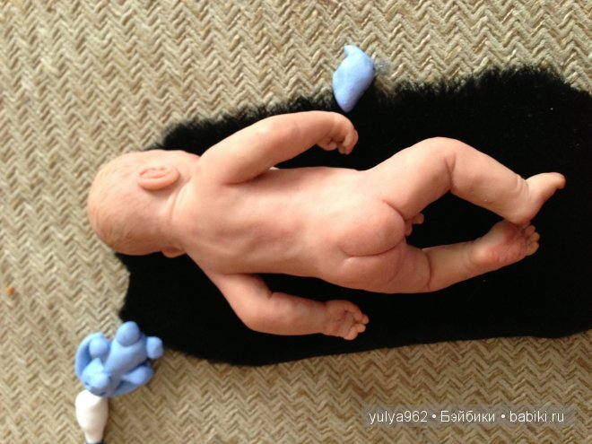 Карапузик ООАК — Лепка авторских кукол: полимерная глина (фото 3)