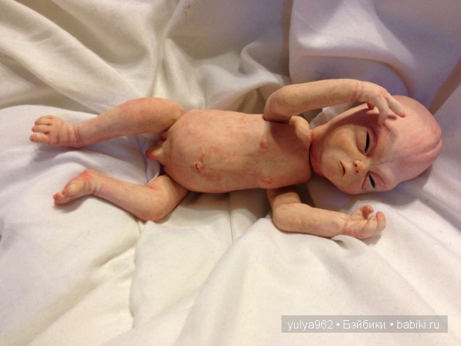 Марсианчик Лулу ООАК — Лепка авторских кукол: полимерная глина (фото 2)