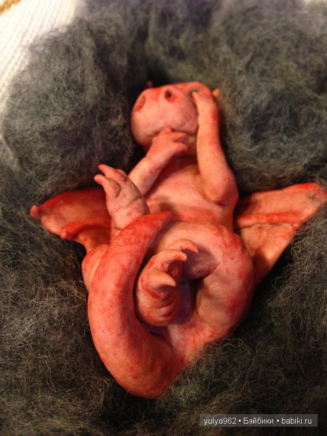 Дракоша Даня ООАК — Лепка авторских игрушек и папье (фото 6)