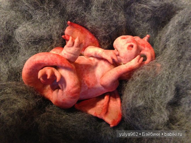 Дракоша Даня ООАК — Лепка авторских игрушек и папье (фото 3)