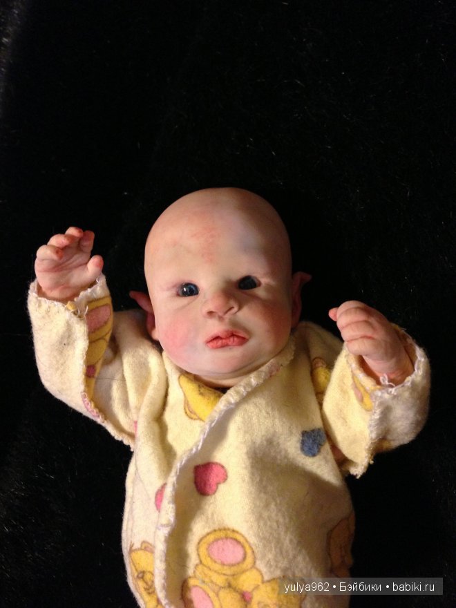 Эльфик ООАК — Лепка авторских кукол: полимерная глина (фото 3)