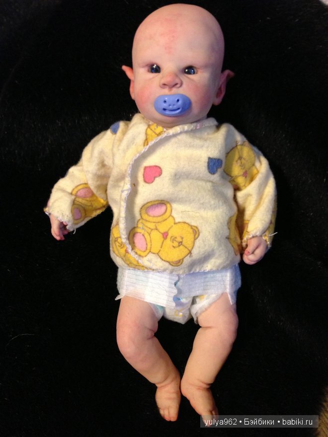 Эльфик ООАК — Лепка авторских кукол: полимерная глина (фото 10)