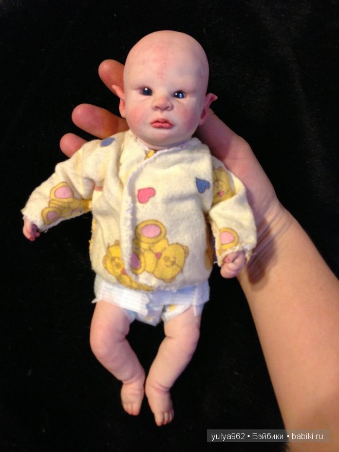 Эльфик ООАК — Лепка авторских кукол: полимерная глина