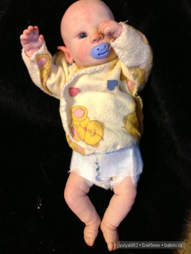 Эльфик ООАК — Лепка авторских кукол: полимерная глина (фото 9)