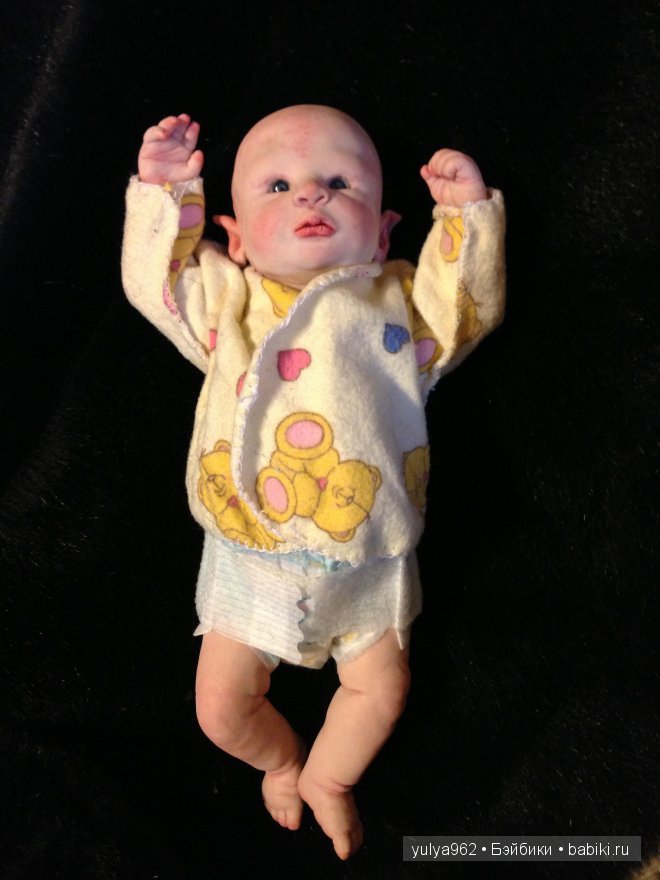 Эльфик ООАК — Лепка авторских кукол: полимерная глина