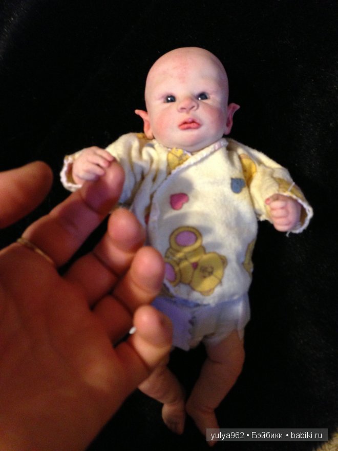 Эльфик ООАК — Лепка авторских кукол: полимерная глина (фото 4)