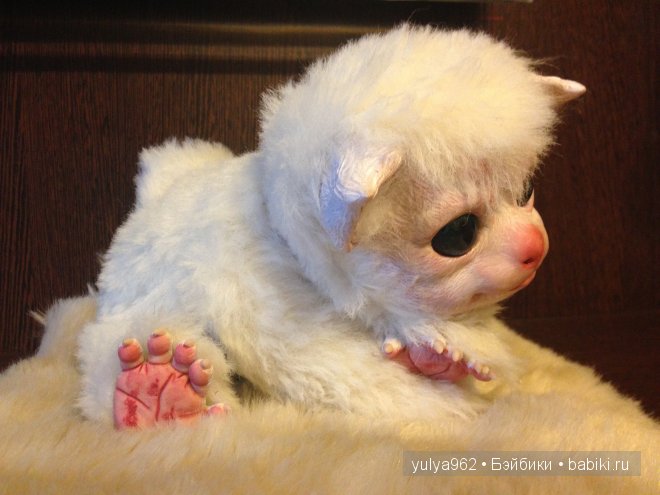 Зиг ООАК — Игрушки в смешанной технике (мех и глина): Арт (фото 3)