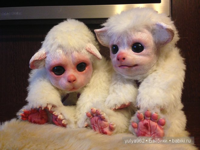 Зиг ООАК — Игрушки в смешанной технике (мех и глина): Арт