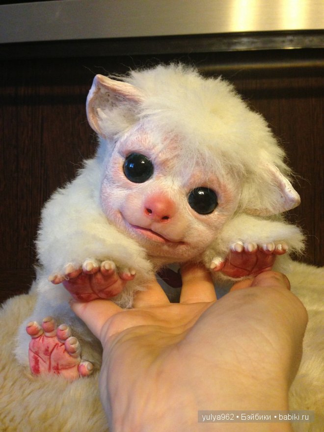 Зиг ООАК — Игрушки в смешанной технике (мех и глина): Арт (фото 7)