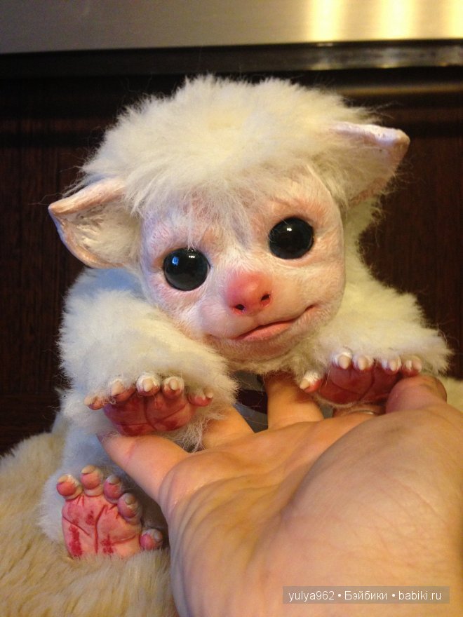 Зиг ООАК — Игрушки в смешанной технике (мех и глина): Арт (фото 6)